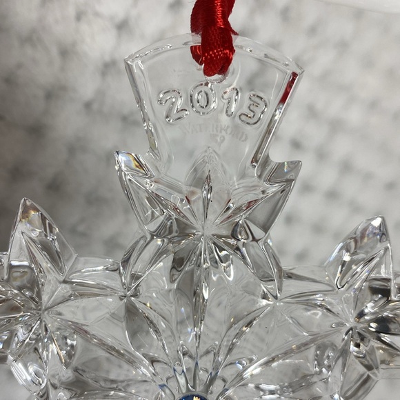 Waterford crystal 2013 snowflake wishes ornament - Picture 4 of 5